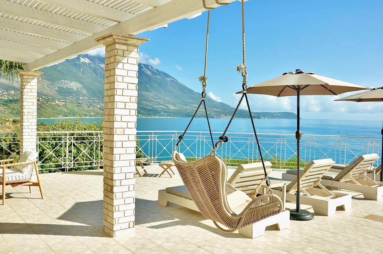 Stone Villa Kefaloniaprivatevillas Trapezaki  Esterno foto
