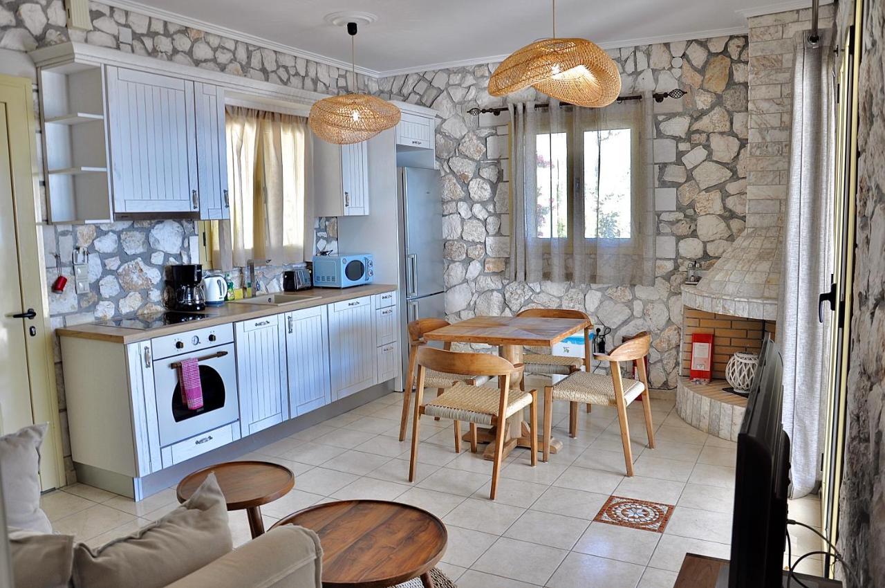 Stone Villa Kefaloniaprivatevillas Trapezaki  Esterno foto
