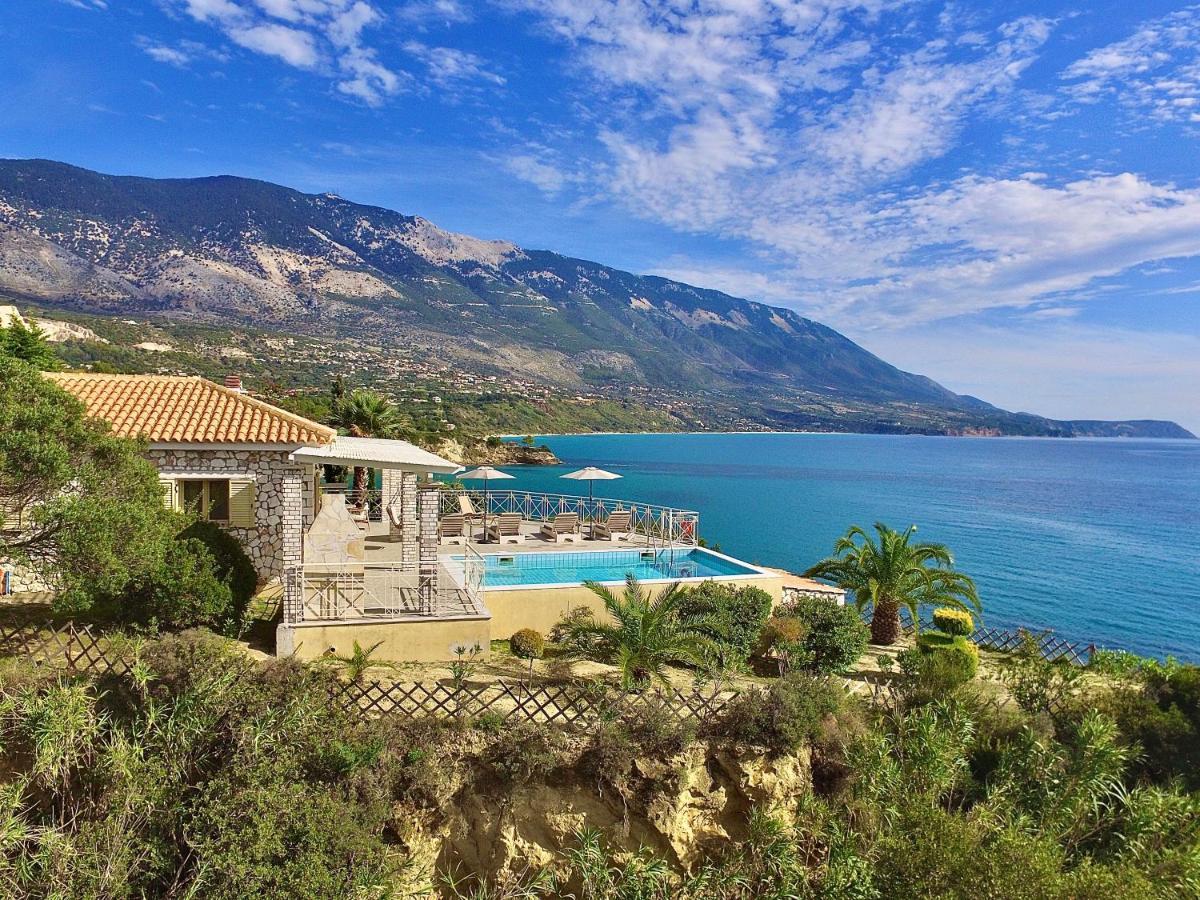 Stone Villa Kefaloniaprivatevillas Trapezaki  Esterno foto