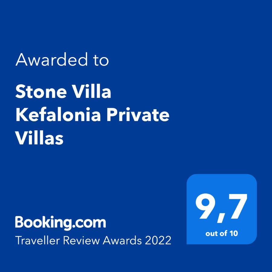 Stone Villa Kefaloniaprivatevillas Trapezaki  Esterno foto